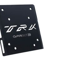 GPR TECH compatible with  GPR TECH Specific fitting plate Top Case ALPITECH 55 LT Specific fitting plate Top Case ALPITECH 55 LT compatible with original luggage rack,stainless steel made with 4 anchor points