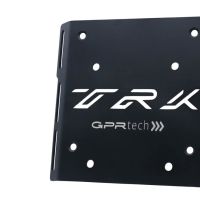 GPR TECH compatible with  GPR TECH Specific fitting plate Top Case ALPITECH 55 LT Specific fitting plate Top Case ALPITECH 55 LT compatible with original luggage rack,stainless steel made with 4 anchor points