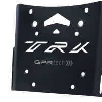 GPR TECH compatible with  GPR TECH Specific fitting plate Top Case ALPITECH 55 LT Specific fitting plate Top Case ALPITECH 55 LT compatible with original luggage rack,stainless steel made with 4 anchor points