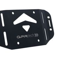 Top case GPR TECH compatible with  GPR TECH Top case in aluminum, silver color with specific plate included Top case in aluminum, silver color with specific plate included Capacity 35 LT.