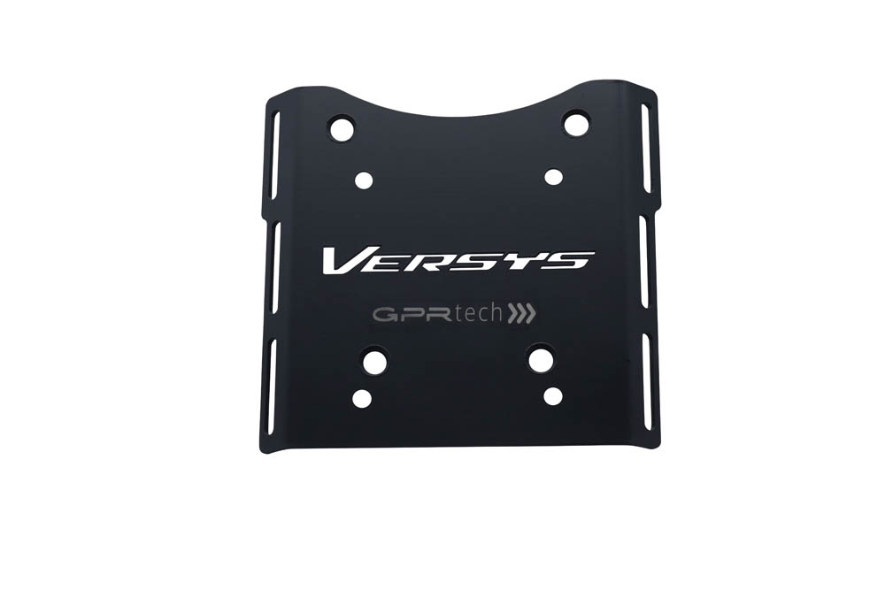 Top case GPR TECH compatible with  GPR TECH Top case in aluminum, silver color with specific plate included Top case in aluminum, silver color with specific plate included Capacity 55 LT.
