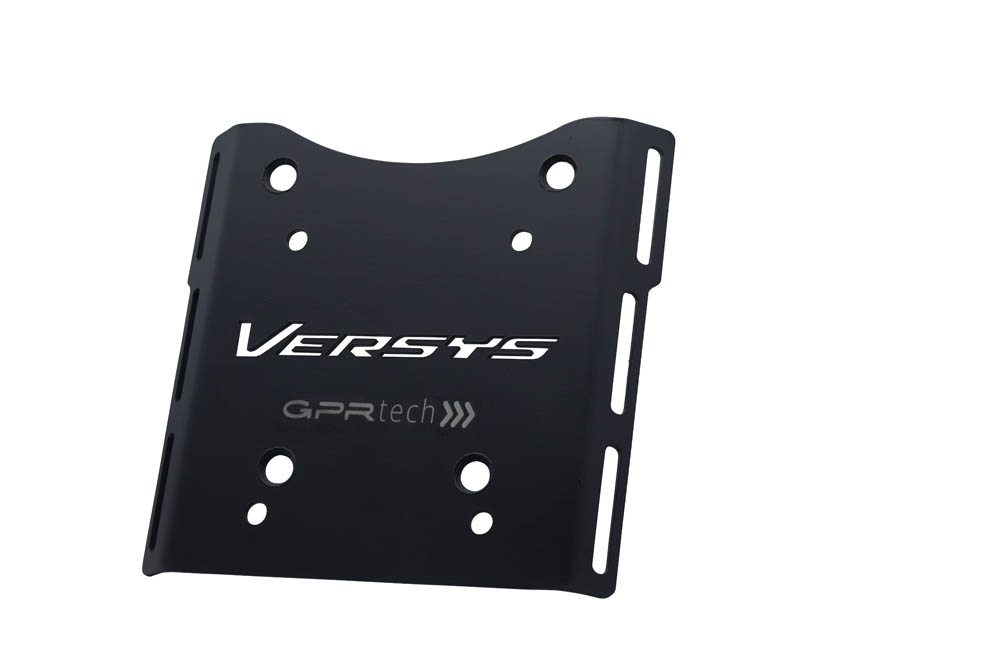Top case GPR TECH compatible with  GPR TECH Top case in aluminum, silver color with specific plate included Top case in aluminum, silver color with specific plate included Capacity 55 LT.