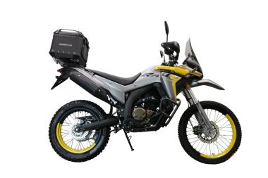 Top case GPR TECH compatible with  GPR TECH Top case in aluminum, black silver color with specific plate included Top case in aluminum, black silver color with specific plate included Capacity 35 LT.