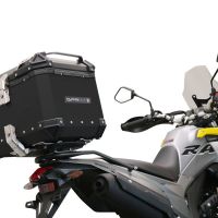 Top case GPR TECH compatible with  GPR TECH Top case in aluminum, black silver color with specific plate included Top case in aluminum, black silver color with specific plate included Capacity 35 LT.