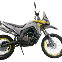 GPR escape compatível com  Voge 300Rally 2022-2024, Satinox , Escape legal, homologado, silenciador com catalisador, db killer removível e tubo de ligação específico 