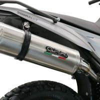 GPR escape compatível com  Voge 300Rally 2022-2024, Satinox , Escape legal, homologado, silenciador com catalisador, db killer removível e tubo de ligação específico 