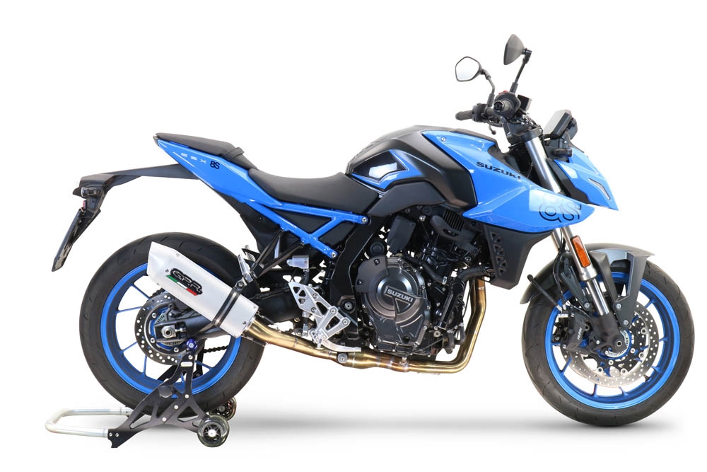 Scarico GPR compatibile con  Suzuki Gsx-8S 2022-2024, Albus Evo4, Scarico completo omologato,fornito con db killer estraibile,catalizzatore e collettore