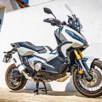 Scarico GPR compatibile con  Honda X-Adv 750 2016-2020, Albus Evo4, Scarico omologato, silenziatore con db killer estraibile e raccordo specifico
