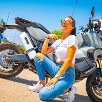 Scarico GPR compatibile con  Honda X-Adv 750 2016-2020, Albus Evo4, Scarico omologato, silenziatore con db killer estraibile e raccordo specifico
