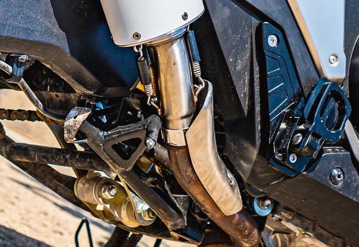 Scarico GPR compatibile con  Honda X-Adv 750 2016-2020, Albus Evo4, Scarico omologato, silenziatore con db killer estraibile e raccordo specifico