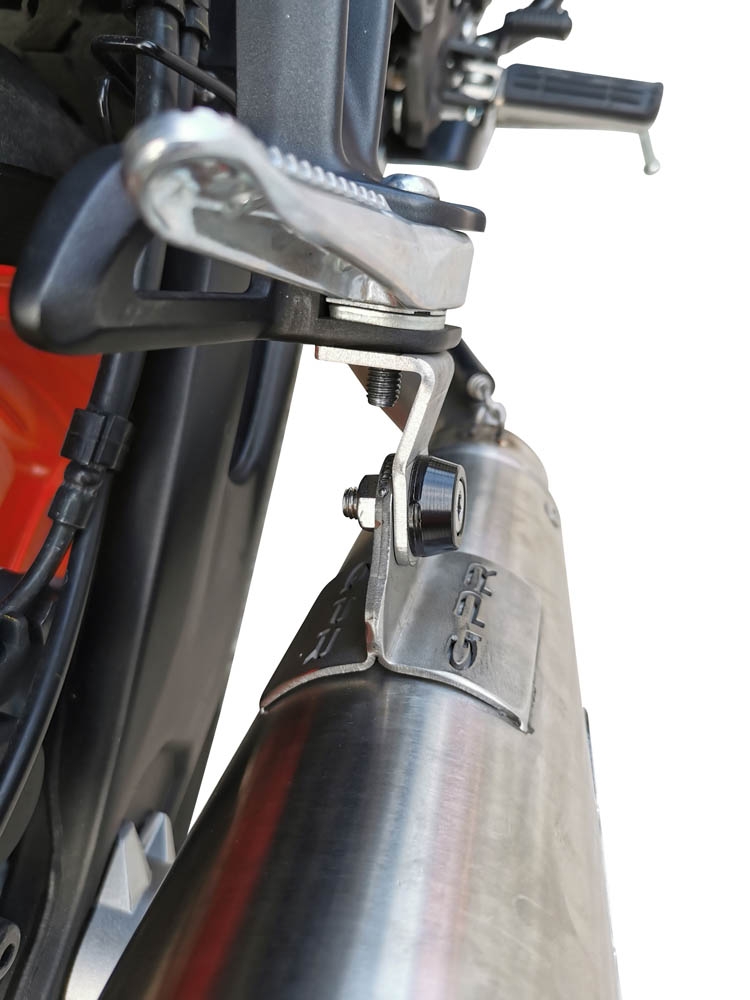 Scarico GPR compatibile con  Yamaha R7 2021-2024, Powercone Evo, Scarico completo racing, fornito con db killer estraibile e collettore, non conforme per uso stradale