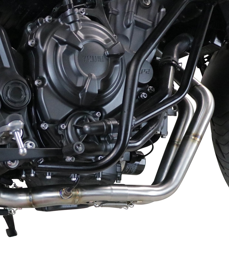 GPR exhaust compatible with  Yamaha Xsr 700 2021-2024, Powercone Evo, Racing full system exhaust, including removable db killer 