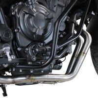 GPR exhaust compatible with  Yamaha Xsr 700 2021-2024, Powercone Evo, Racing full system exhaust, including removable db killer 