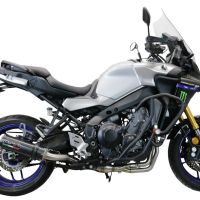 Scarico GPR compatibile con  Yamaha Tracer 9 2021-2024, M3 Poppy , Scarico completo omologato,fornito con db killer estraibile,catalizzatore e collettore