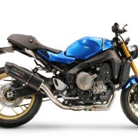 Scarico GPR compatibile con  Yamaha XSR900 2022-2024, Furore Evo4 Nero, Scarico completo omologato,fornito con db killer estraibile,catalizzatore e collettore