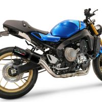 Scarico GPR compatibile con  Yamaha XSR900 2022-2024, M3 Black Titanium, Scarico completo omologato,fornito con db killer estraibile,catalizzatore e collettore