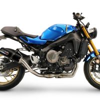 Scarico GPR compatibile con  Yamaha XSR900 2022-2024, M3 Black Titanium, Scarico completo omologato,fornito con db killer estraibile,catalizzatore e collettore