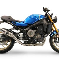 Scarico GPR compatibile con  Yamaha XSR900 2022-2024, M3 Inox , Scarico completo omologato,fornito con db killer estraibile,catalizzatore e collettore