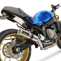 Scarico GPR compatibile con  Yamaha XSR900 2022-2024, M3 Inox , Scarico completo omologato,fornito con db killer estraibile,catalizzatore e collettore