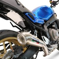 GPR exhaust compatible with  Yamaha XSR900 2022-2024, Powercone Evo, Homologated legal full system exhaust, including removable db killer and catalyst 