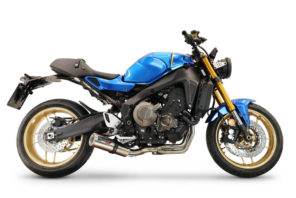 Scarico GPR compatibile con  Yamaha XSR900 2016-2021, M3 Inox , Scarico completo omologato,fornito con db killer estraibile,catalizzatore e collettore