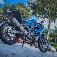 Scarico GPR compatibile con  Kawasaki Z 125 2021-2024, M3 Inox , Scarico omologato, silenziatore con db killer estraibile e raccordo specifico