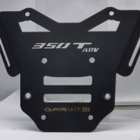 Top case GPR TECH compatible with  GPR TECH TOP CASE ALPI-TECH 35 LT. BLACK Bauletto top case in alluminio, colore nero con piastra specifica