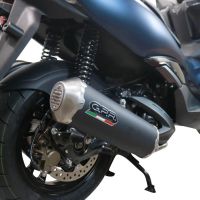 Scarico GPR compatibile con  Zontes M 310 2021-2024, Evo4 Road Inox, Scarico completo omologato,fornito con db killer estraibile,catalizzatore e collettore