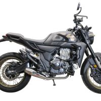 GPR exhaust compatible with  Zontes 350 GK 2022-2024, Ultracone, Racing full system exhaust, including removable db killer 