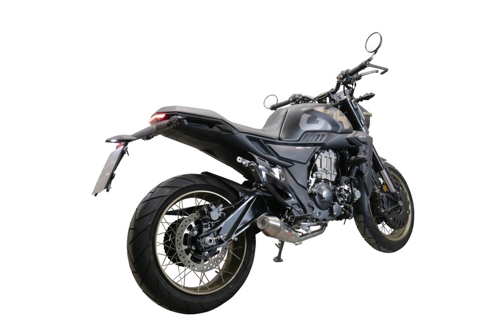 GPR exhaust compatible with  Zontes 350 GK 2022-2024, Ultracone, Racing full system exhaust, including removable db killer 