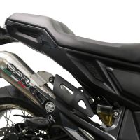 Scarico GPR compatibile con  Zontes 350 X1 2022-2024, Powercone Evo, Scarico omologato, silenziatore con db killer estraibile e raccordo specifico