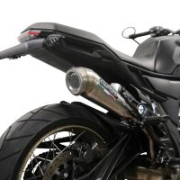 Scarico GPR compatibile con  Zontes 350 X1 2022-2024, Powercone Evo, Scarico omologato, silenziatore con db killer estraibile e raccordo specifico