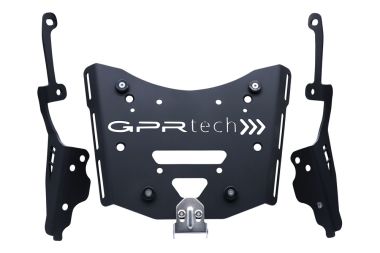Roof rack GPR TECH compatible with  GPR TECH Specific rear rack Top Case ALPITECH 35>55 LT Specific rear rack Top Case ALPITECH 35>55 LT Rear rack,stainless steel made with 4 anchor points