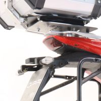 GPR TECH compatible with  GPR TECH Specific fitting plate Top Case ALPITECH 35>55 LT Specific fitting plate Top Case ALPITECH 35>55 LT compatible with original luggage rack,stainless steel made with 4 anchor points