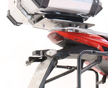 GPR TECH compatible with  GPR TECH SPECIFIC TITANIUM PLATE TOP CASE-ALPITECH 35/55 LT SPECIFIC TITANIUM PLATE TOP CASE-ALPITECH 35/55 LT compatible with original luggage rack,titanium made with 4 anchor points