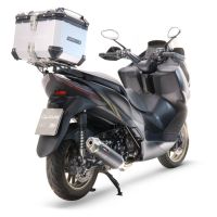 Top case GPR TECH compatible with  GPR TECH Top case in aluminum, silver color, including roof rack and specific plate Top case in aluminum, silver color, including roof rack and specific plate Capacity 26 LT.