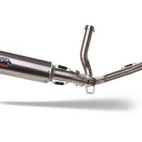 GPR escape compatible con  Suzuki Sv 650 - S 1999-2002, M3 Inox , Escape semi-completo homologado con db killer extraible 