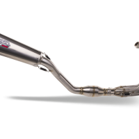 GPR exhaust compatible with  Yamaha Tracer 9 2021-2024, Gpe Ann. titanium, Racing full system exhaust, including removable db killer 