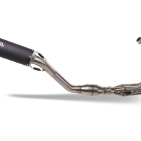 Scarico GPR compatibile con  Yamaha Mt-09 2021-2023, M3 Black Titanium, Scarico completo omologato,fornito con db killer estraibile,catalizzatore e collettore