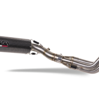 Scarico GPR compatibile con  Triumph Trident 660 2021-2024, M3 Poppy , Scarico completo omologato,fornito con db killer estraibile,catalizzatore e collettore