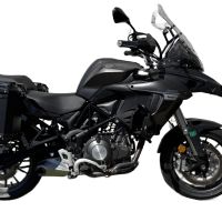 GPR TECH COMPATABILE CON Benelli Trk 502 2017/2020 e4 GPR TECH COPPIA DI VALIGIE LATERAL,I COLORE NERO, SERIE ALPI-TECH 38 LT. + 38 LT. CON TELAIO SPECIFICO 