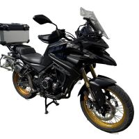 TOP CASE - BAULETTO GPR TECH COMPATABILE CON Voge 525DSX 2023/2025 e5 GPR TECH BAULETTO TOP CASE ALPI-TECH 45 LT. COLORE ARGENTO CON PIASTRA SPECIFICA 