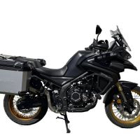 GPR TECH COMPATABILE CON Voge 525DSX 2023/2025 e5 GPR TECH COPPIA DI VALIGIE LATERAL,I COLORE NERO, SERIE ALPI-TECH 38 LT. + 32 LT. CON TELAIO SPECIFICO 