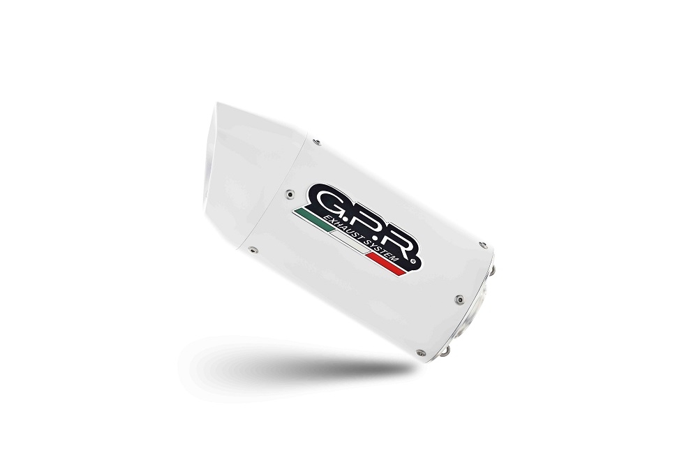 Scarico GPR compatibile con  Ktm Rc 390 2022-2024, Albus Evo4, Scarico omologato, silenziatore con db killer estraibile e raccordo specifico