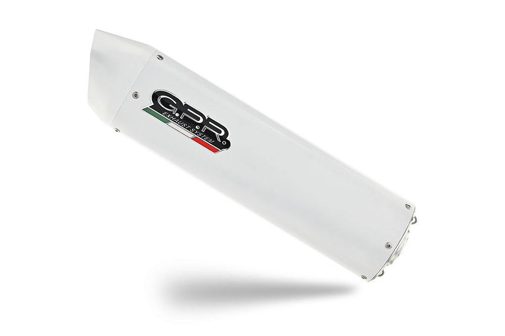 GPR exhaust compatible with  Suzuki V-Strom 650 2021-2024, Albus Evo4, Mid-full system exhaust legal for UK and non-EU markets including removable db killer 