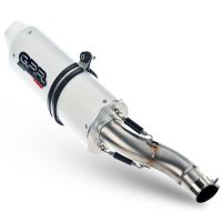 Scarico GPR compatibile con  Ktm Rc 390 2017-2020, Albus Evo4, Terminale di scarico omologato, fornito con db killer estraibile, catalizzatore e raccordo specifico