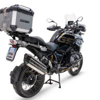 Top case GPR TECH compatible with  GPR TECH Top case in aluminum, silver color with specific plate included Top case in aluminum, silver color with specific plate included Capacity 55 LT.