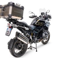 GPR TECH TOP CASE ALPI-TECH 55 LT Top case in Titanium , Titanium Natural color with universal plate included Capacity 55 LT.