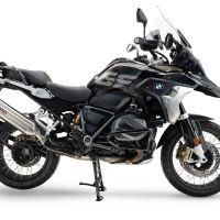 GPR escape compatível com  Bmw R 1250 Gs 2019-2020, Furore-X Acciaio Inox, Escape legal, homologado, silenciador com db killer removível e tubo de ligação específico 