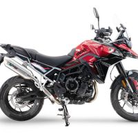 Scarico GPR compatibile con  Triumph Tiger 900 GT / Pro / Rally Pro 2024-2025, Furore-X Acciaio Inox, Scarico omologato, silenziatore con db killer estraibile e raccordo specifico